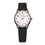 CITY SPORT 34, BKI, WHE DIAL, BLK SILICONE STR