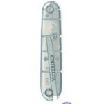 CARCASA FRONTAL DE PLATA TRANSPARENTE, SILVERTECH