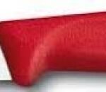 CUCHILLO VERDURA, HOJA RECTA, MANGO NYLON ROJO, 8CM