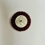 RUEDA TRASLAPADA PULIDORA 60X20 GRANO 100 VASTAGO 1/4 WURTH