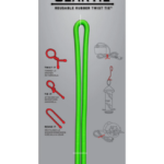 AMARRA DE GOMA GEAR TIE,30,5CM,2PACK,VERDE