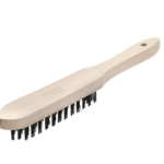 ESCOBILLA ACERO CON MANGO GENERICA