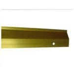 CUBREJUNTA DESNIVEL DORADA (ALUMINIO) BARRA 1 MT DEVA