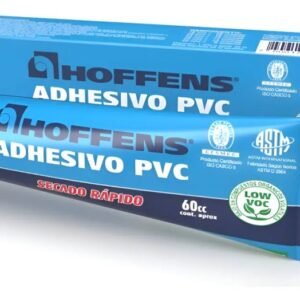 Adhesivo pvc pomo secado rapido 60cc hoffens