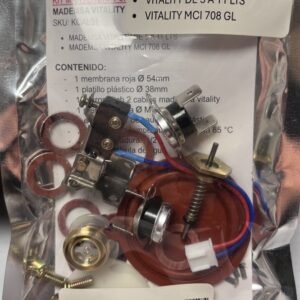 Kit de mantencion para calefont mademsa vitality 5 a 11 lts