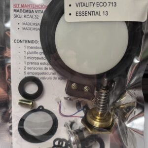 Kit de mantencion para calefont mademsa vitality 13 lts