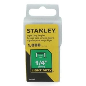 Corchetes stanley 1/4 n204 light duty