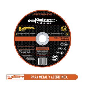 Disco corte metal 7′ 1.8 mm delgado gladiator