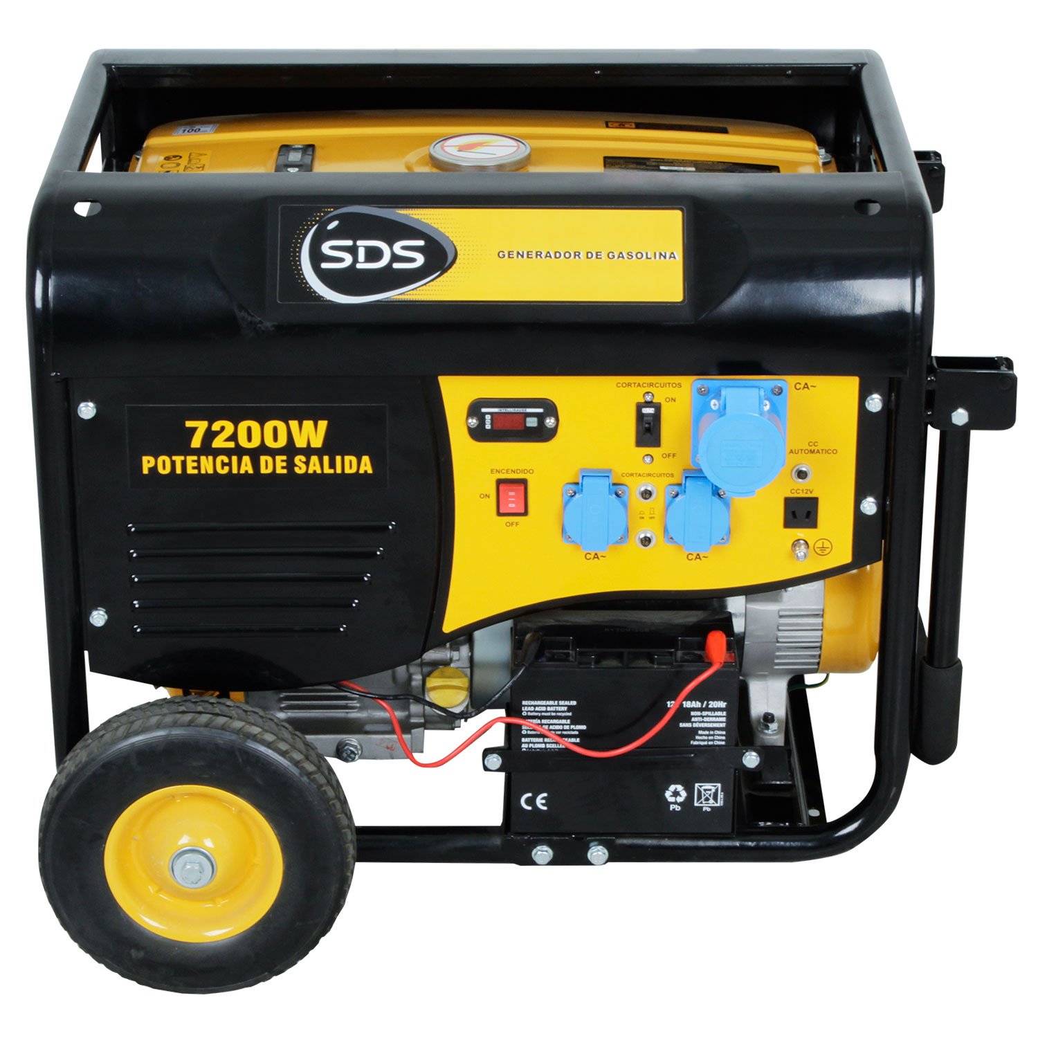 GENERADOR BENCINERO 8 KW SGG9500EH - Imagen 2
