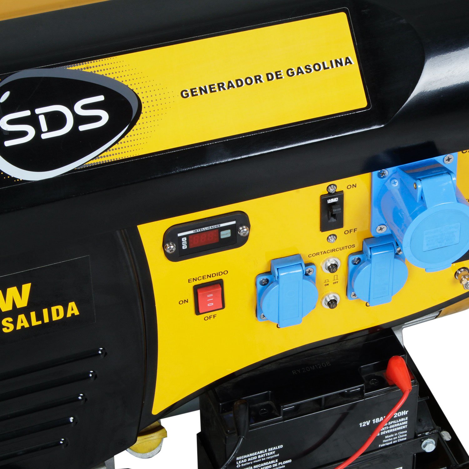 GENERADOR BENCINERO 8 KW SGG9500EH - Imagen 5