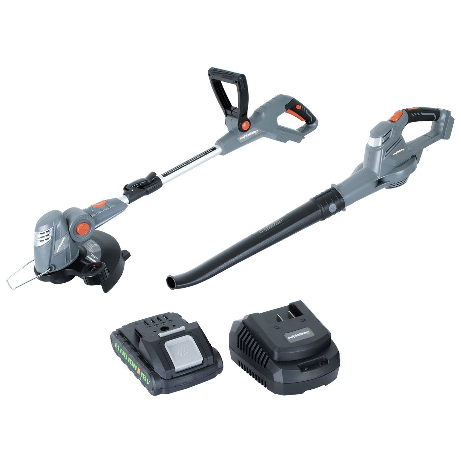 ORILLADORA KIT SOPLADOR INALAMBRICOS 18V 1BAT GLADIATOR - Imagen 2