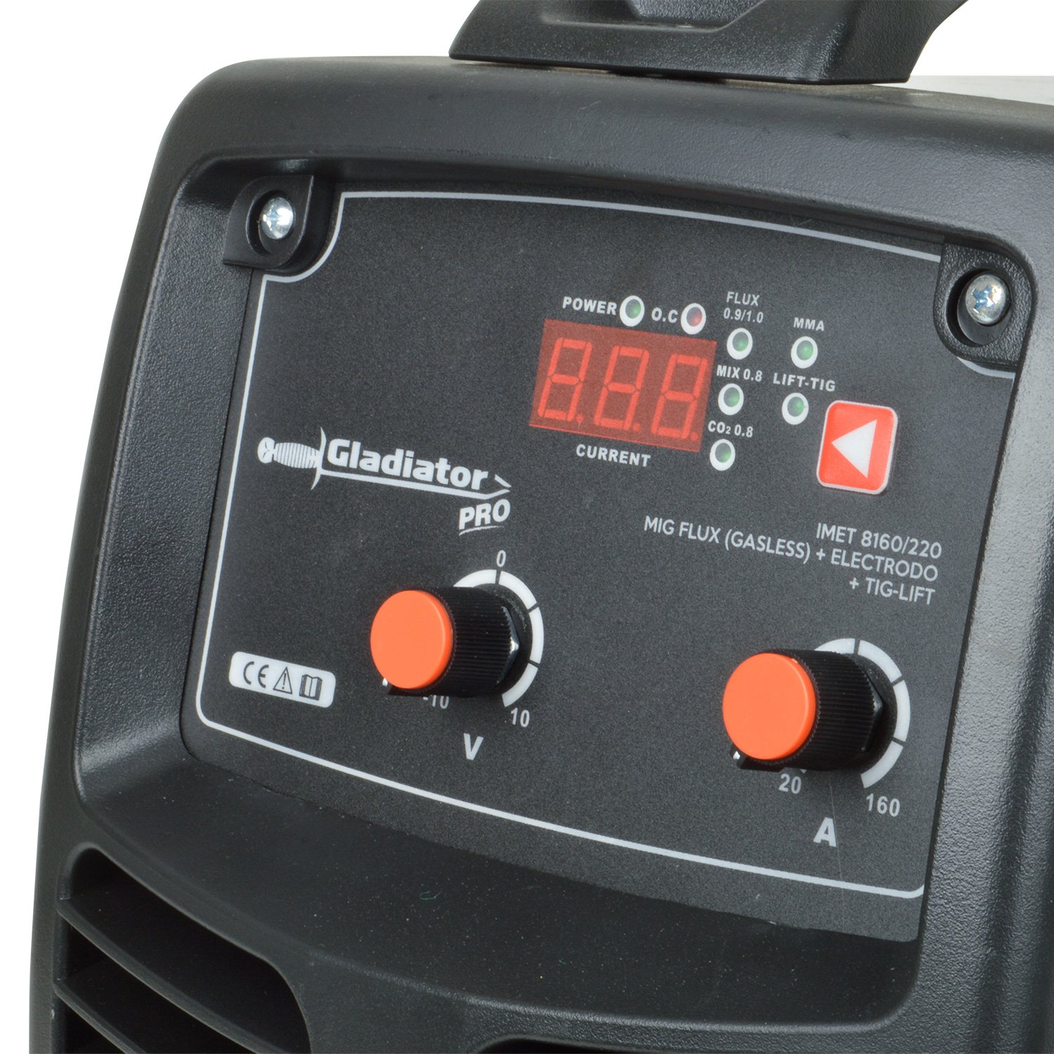 SOLDADORA 160 AMP MIG FLUX-ARCO-TIG IMET 8160/220 GLADIATOR - Imagen 5