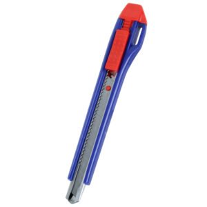 Tip top cuchillo delgado cartonero 9mm plastico workpro