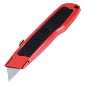 Cartonero cuchillo seg. retractil aluminio workpro