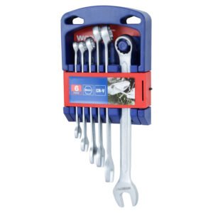 Jgo llaves punta y corona 6 pzs workpro (wp202501)
