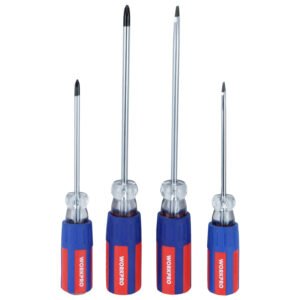 Jgo atornilladores aislados 4 pzs workpro