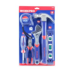 Jgo herramientas combinadas 6 pzs workpro