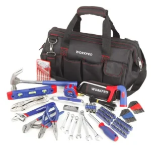 Jgo herramientas combinadas 156 piezas en bolso workpro