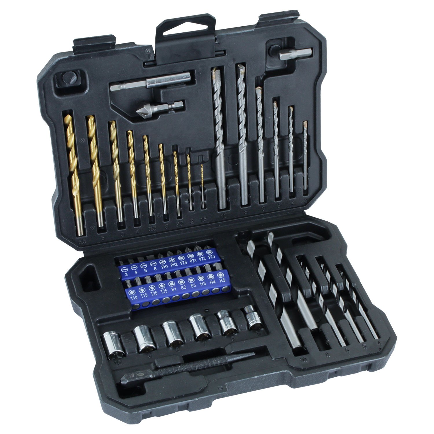 Jgo brocas taladro 51 pz workpro