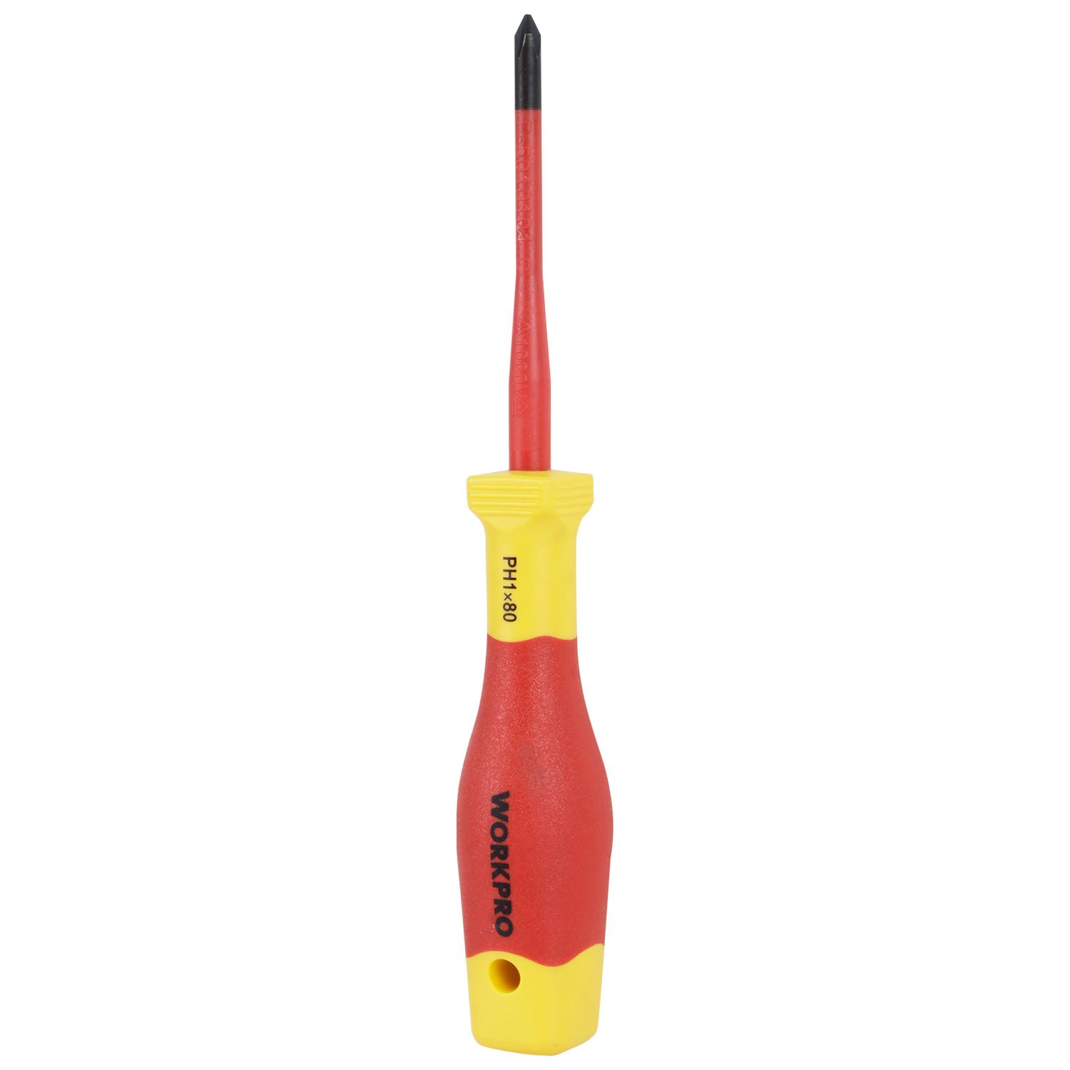 DESTORNILLADOR PHILLIPS AISLADO PH1X80MM WORKPRO