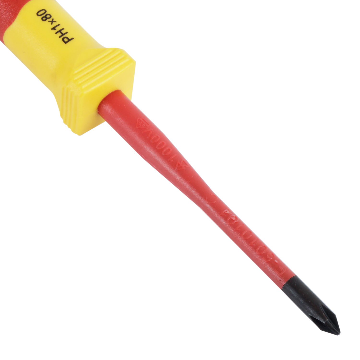 DESTORNILLADOR PHILLIPS AISLADO PH1X80MM WORKPRO - Imagen 2