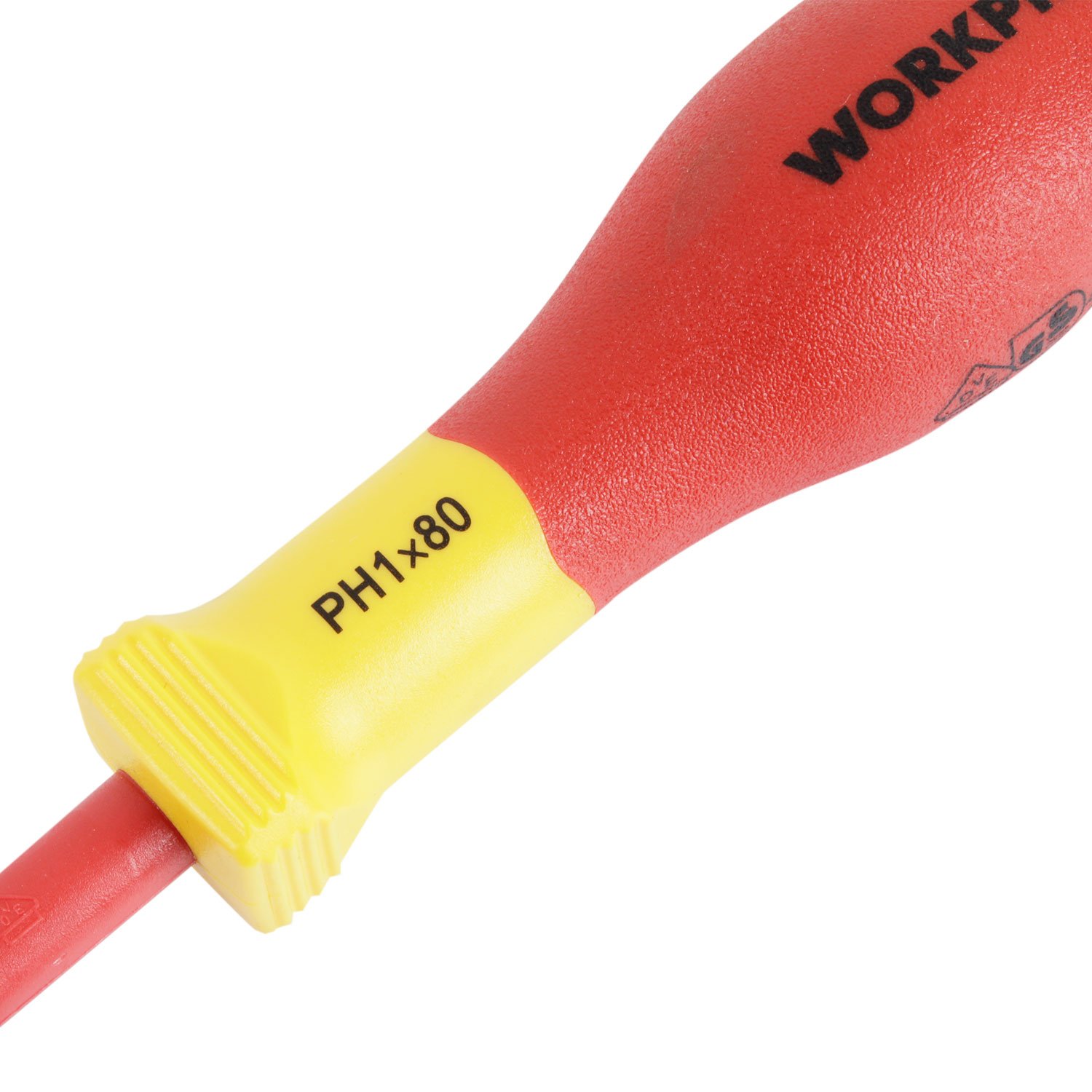 DESTORNILLADOR PHILLIPS AISLADO PH1X80MM WORKPRO - Imagen 3