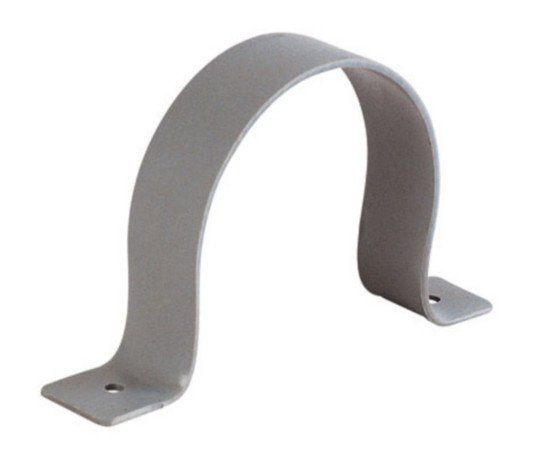 Abrazadera omega pvc 75 mm