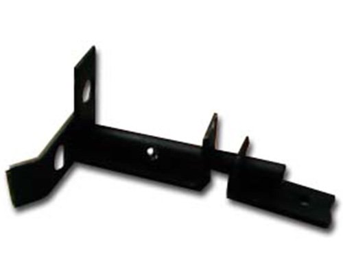 Picaporte recto 8′ negro