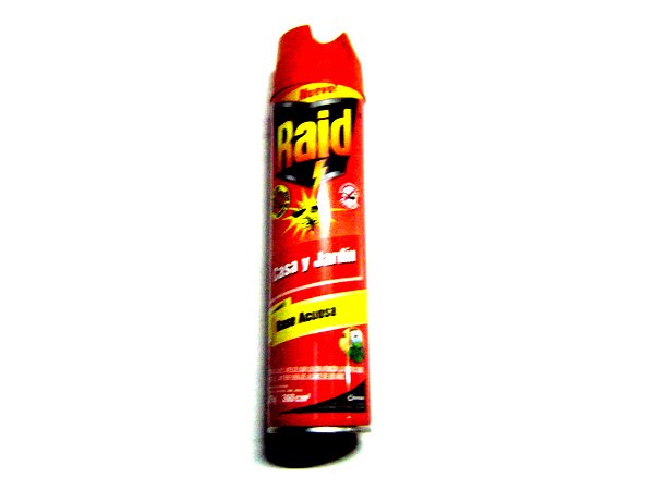 Insecticida raid casa y jardin grande