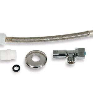 Llave angular con flexible taumm