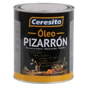 Pintura pizarron 1/4 gal negro