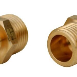 Niple bronce tuerca 1/2′ x 1/4’he-he