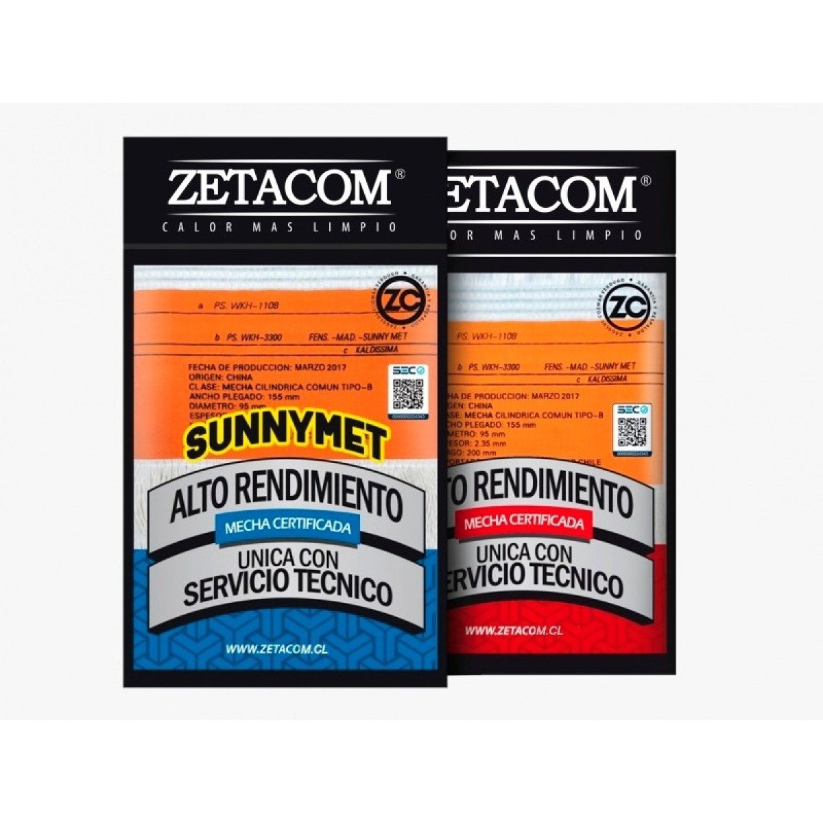 Mecha estufa estandar sunny-met zetacom