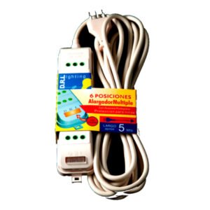 Alargador multiple 6x5 mts drl