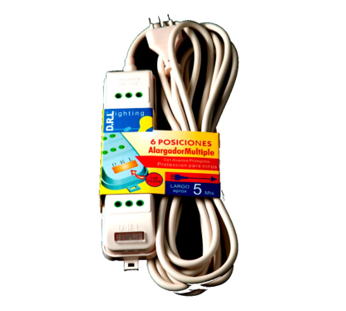 Alargador multiple 6x5 mts drl
