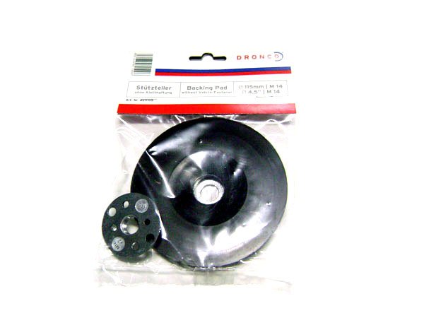 Respaldo goma esmeril ang. 4 1/2