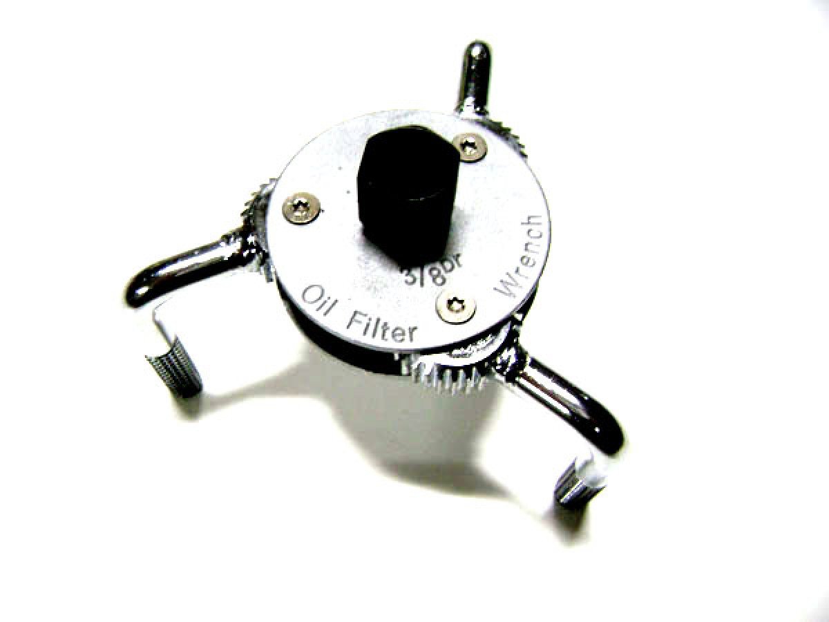 Llave filtro de aceite tipo araña