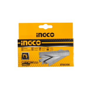 Corchetes 12mm x 0.7mm trabajo liviano sts0112 ingco