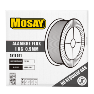 Soldadura mig alambre e71tgs 0,9 mm 1kg no requiere gas (gasless) mosay