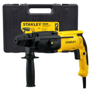 Rotomartillo sds plus 2kg 800 watts 26mm shr263k-b2c stanley