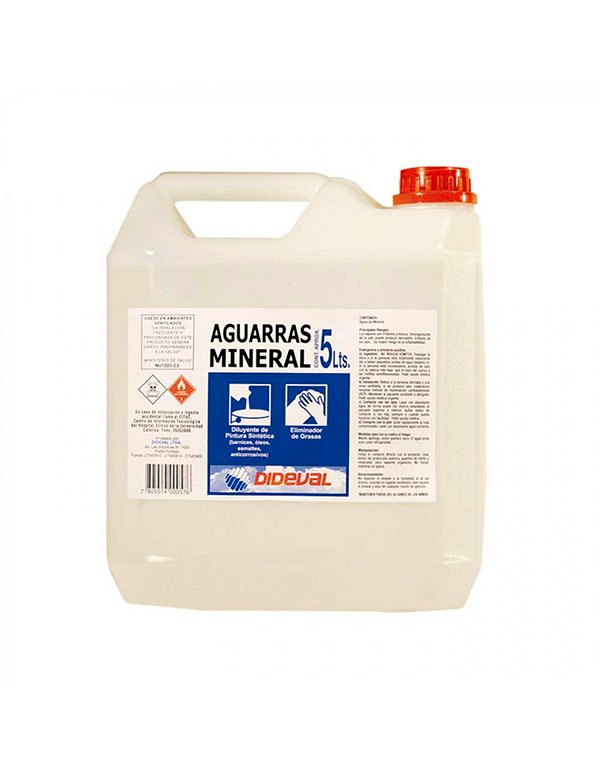 Aguarras bidon 5lt envasado