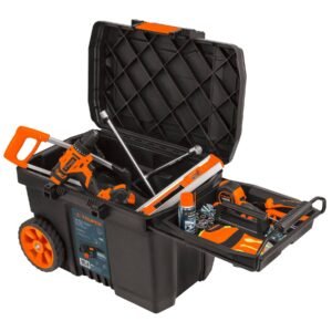 Caja herramientas 23′ c/ ruedas chp-23r truper