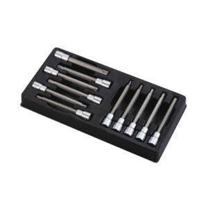Jgo dado hans 1/2′ dr pta. xzn-hex.-torx jgo. 11 pzs. # tt-46 (of) hans