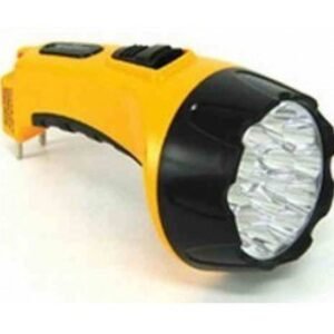 LINTERNA LED EMERGENCIA RECARGABLE AMARILLA