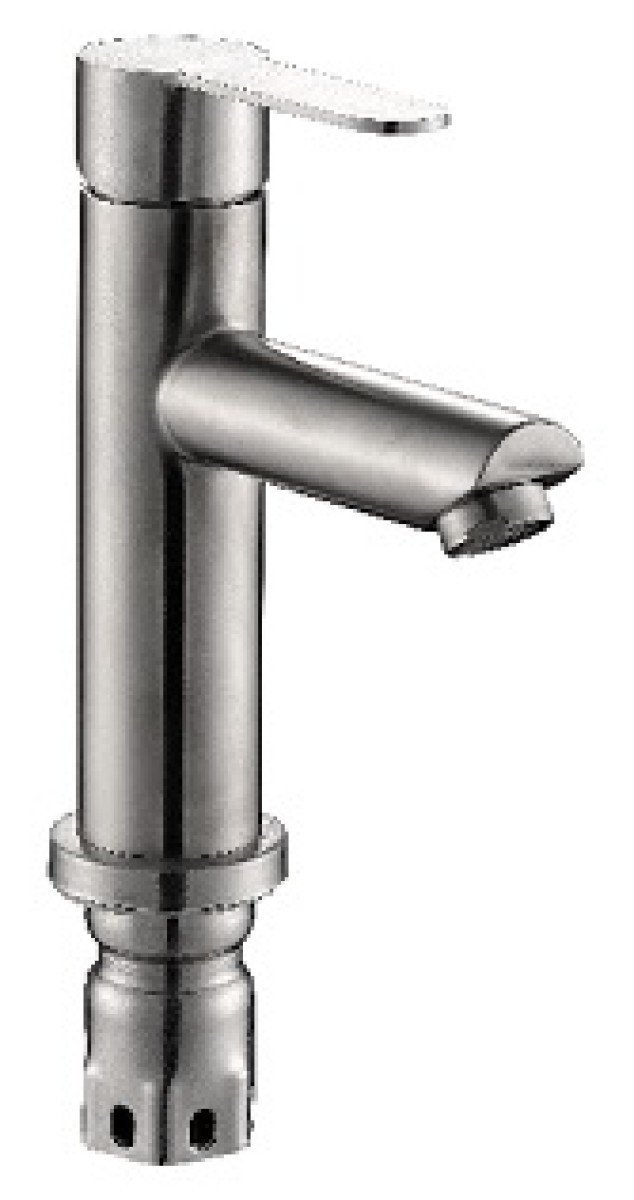 Monomando lavatorio modern inox taumm
