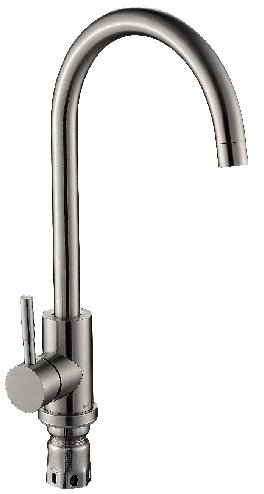 Monomando lavaplatos vertical inox taumm
