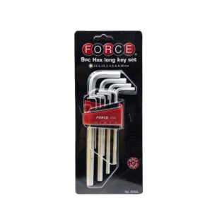 Jgo llaves allen 1.5-10 mm. larga (5093l) force