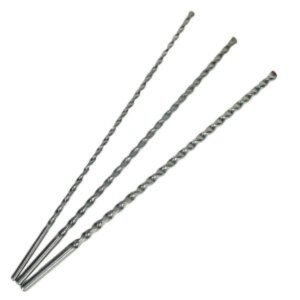 Jgo brocas concreto 8-10-12mm x 300mm largas