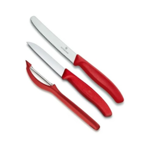 Jgo de cocina 3un mango rojo (6.7111.31) victorinox