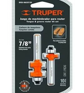 Fresa 10672 macho y hembra truper